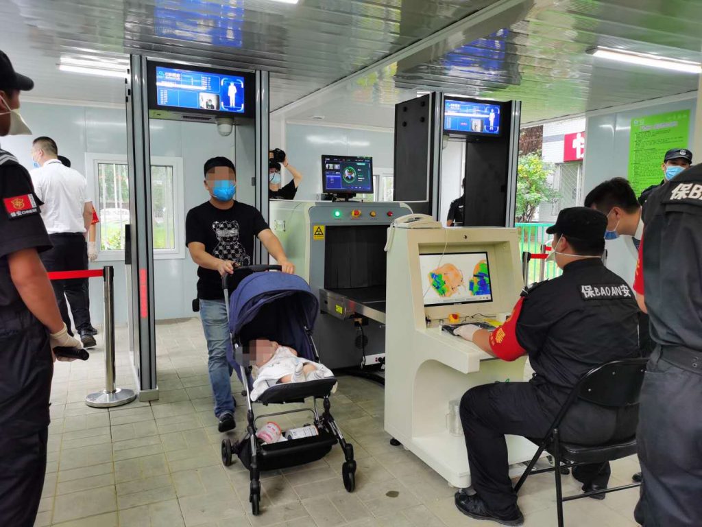 China’s major hospitals are fully entering the era of security checks